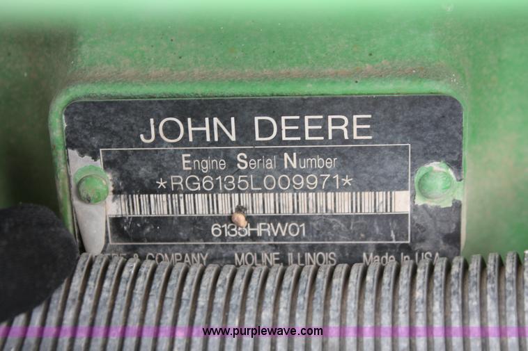 image for item H3706 2009 John Deere 9530 4WD tractor