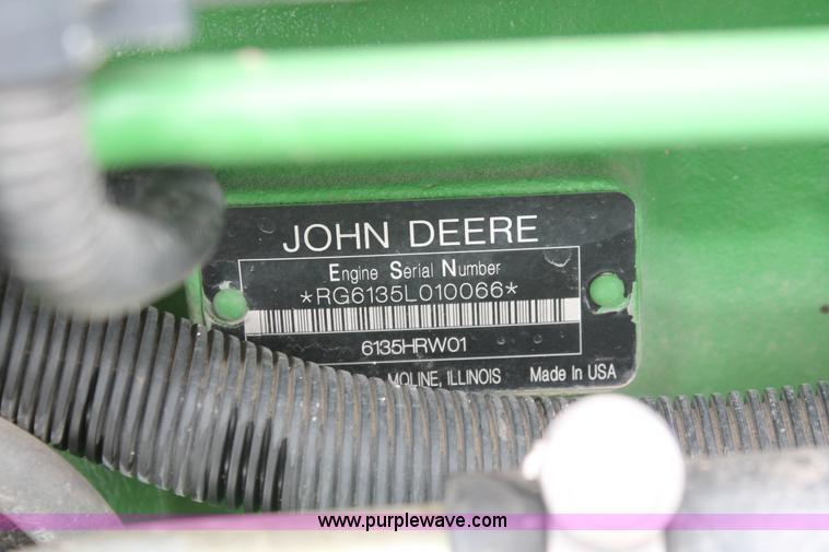 image for item H3707 2009 John Deere 9630T tractor