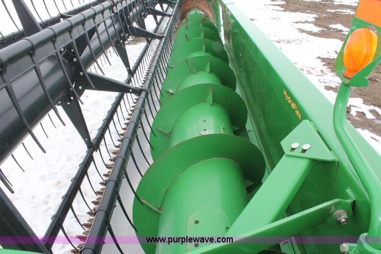 image for item H3712 2009 John Deere 635F HydraFlex platform header