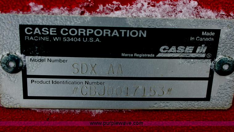 image for item H3713 2005 Case IH SDX40 No-till Air seed drill with Flexicoil 2340 air cart