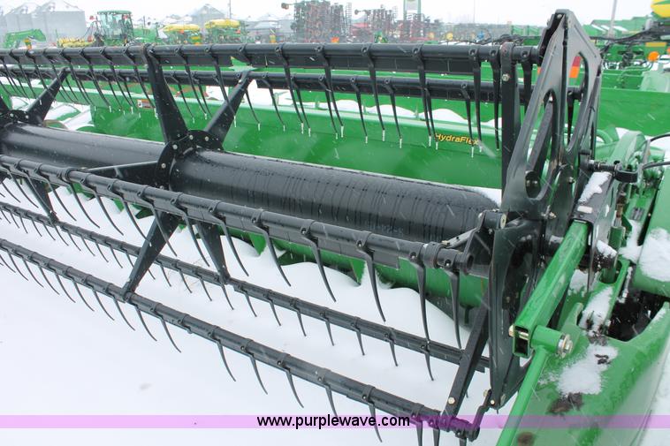 image for item H3714 2009 John Deere 635F HydraFlex platform header
