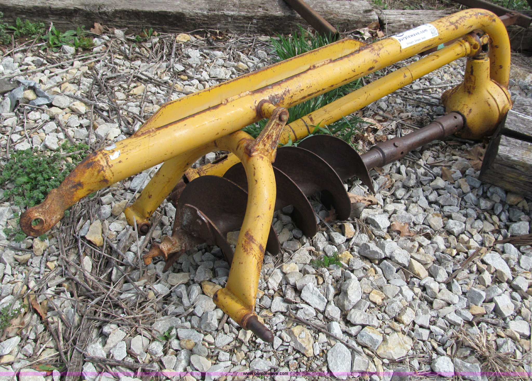 Danuser post hole digger in Richmond, MO Item E5984 sold Purple Wave