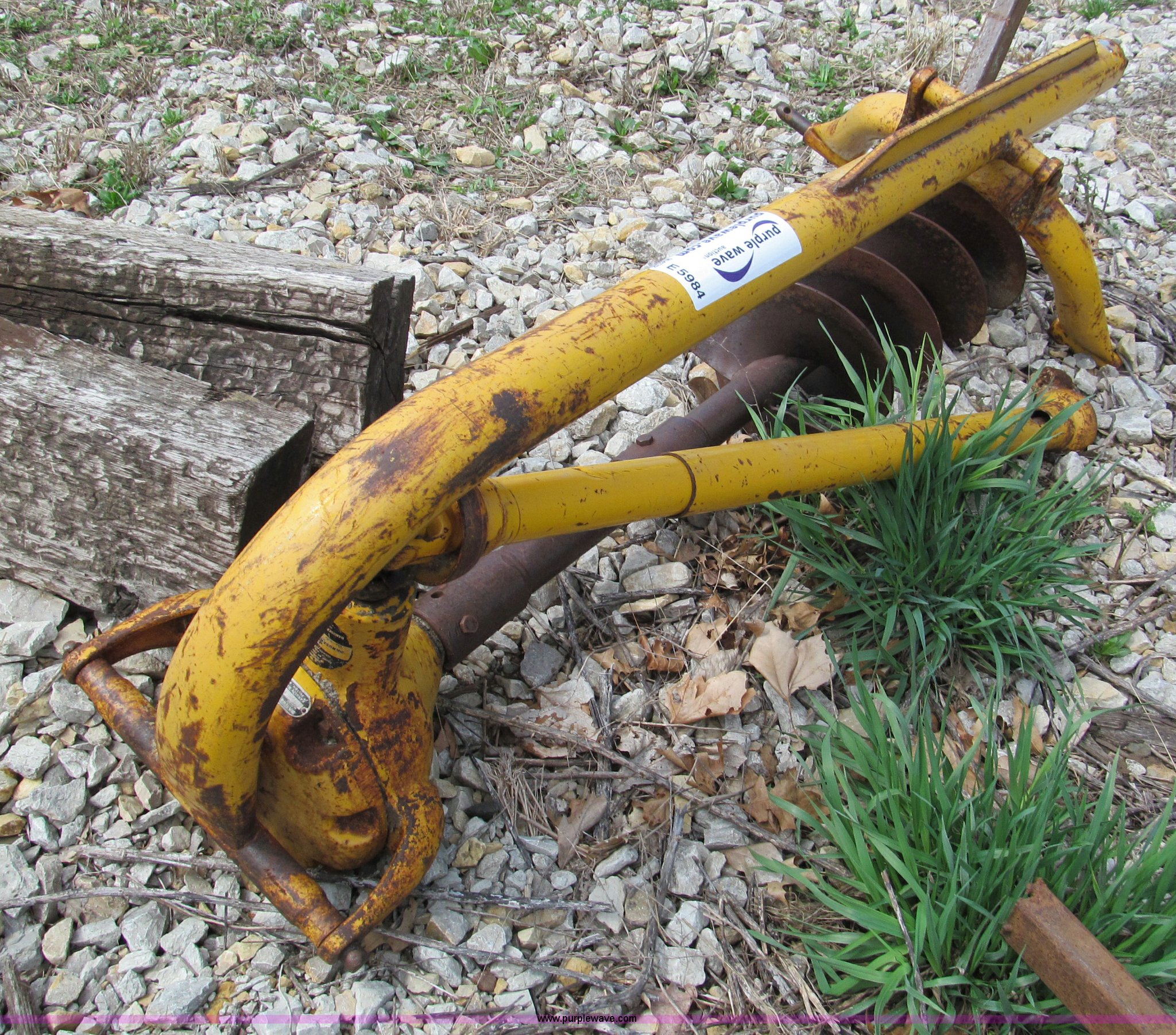 Danuser post hole digger in Richmond, MO Item E5984 sold Purple Wave