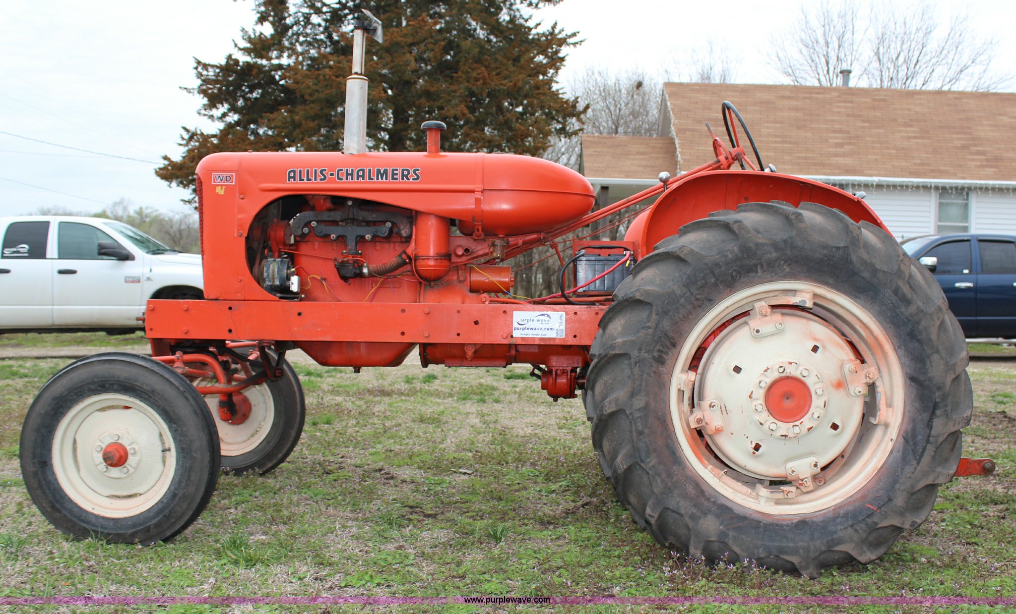 1951 Allis Chalmers WD tractor in Lawrence, KS Item G5046 sold