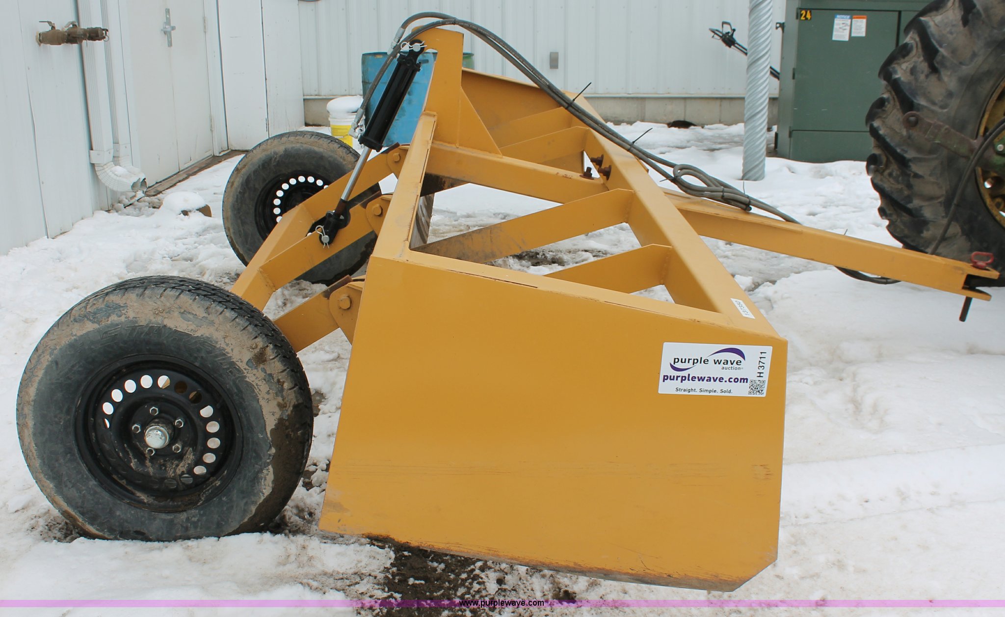 D&L 12' Land Leveler box blade in Roscoe, SD Item H3711 sold Purple Wave