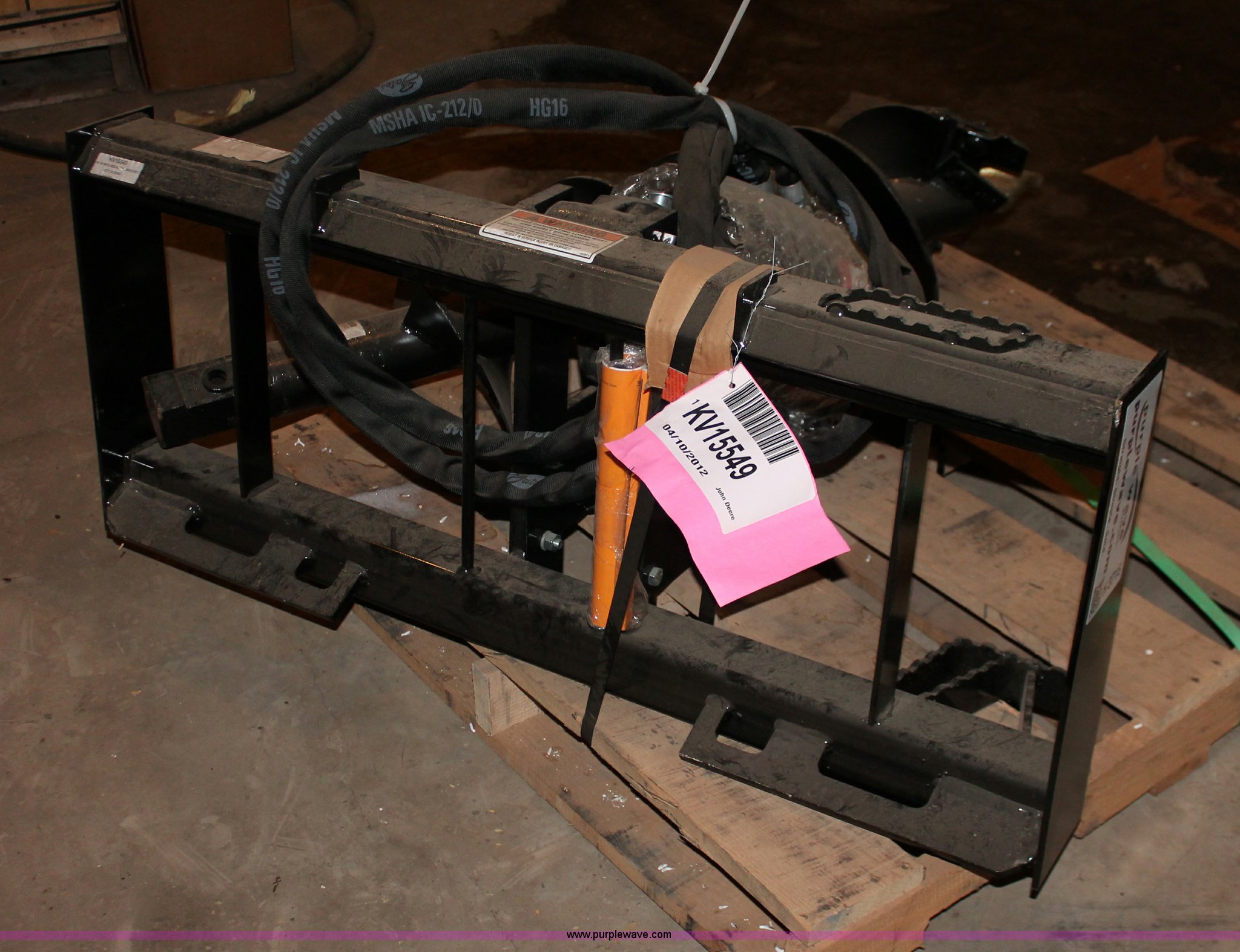 John Deere PA30 skid steer drive auger in Gettysburg, SD