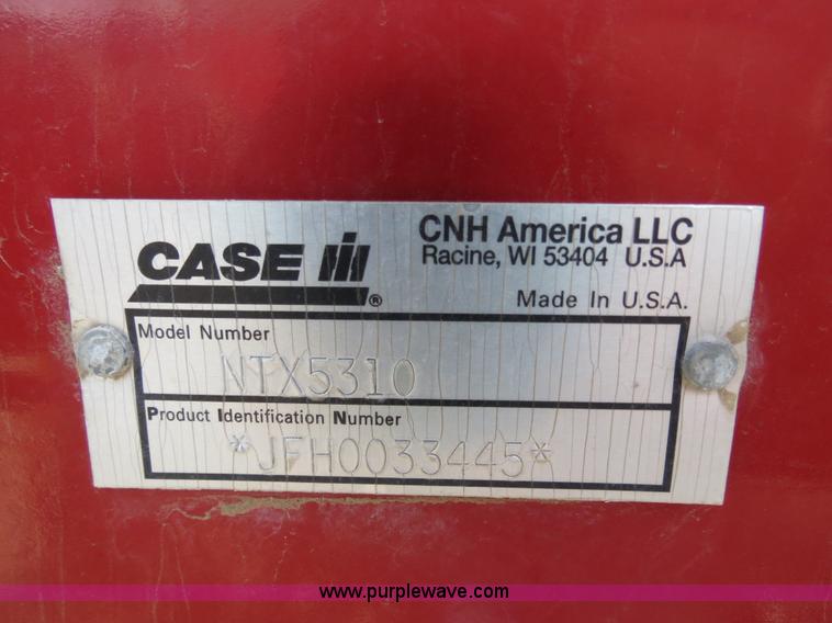 image for item B4710 2008 Case IH NTX5310 DMI strip-till Nutri tiller