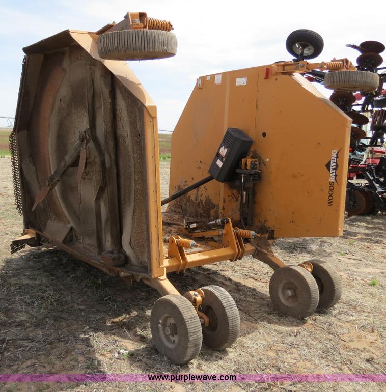 image for item B4711 2007 Woods 3240 20' bat wing rotary mower