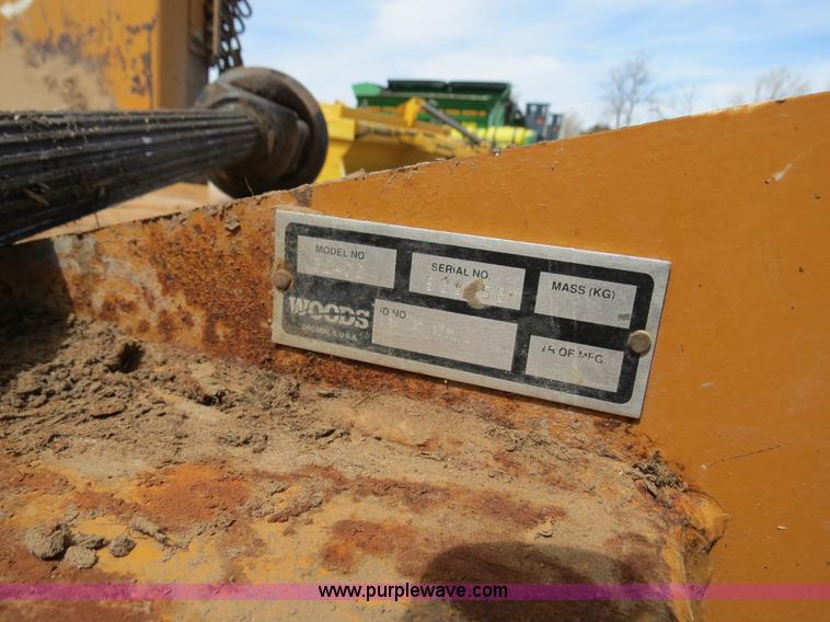 image for item B4711 2007 Woods 3240 20' bat wing rotary mower