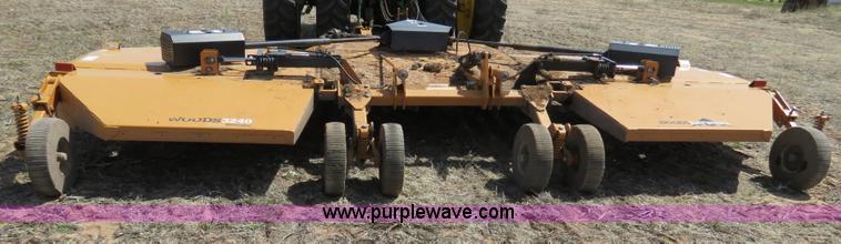 image for item B4711 2007 Woods 3240 20' bat wing rotary mower