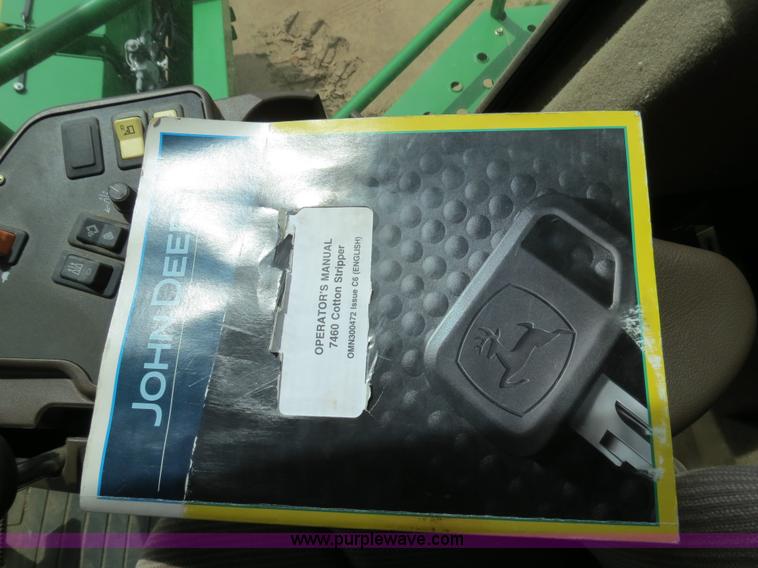 image for item B4719 2007 John Deere 7460 8R30 cotton stripper