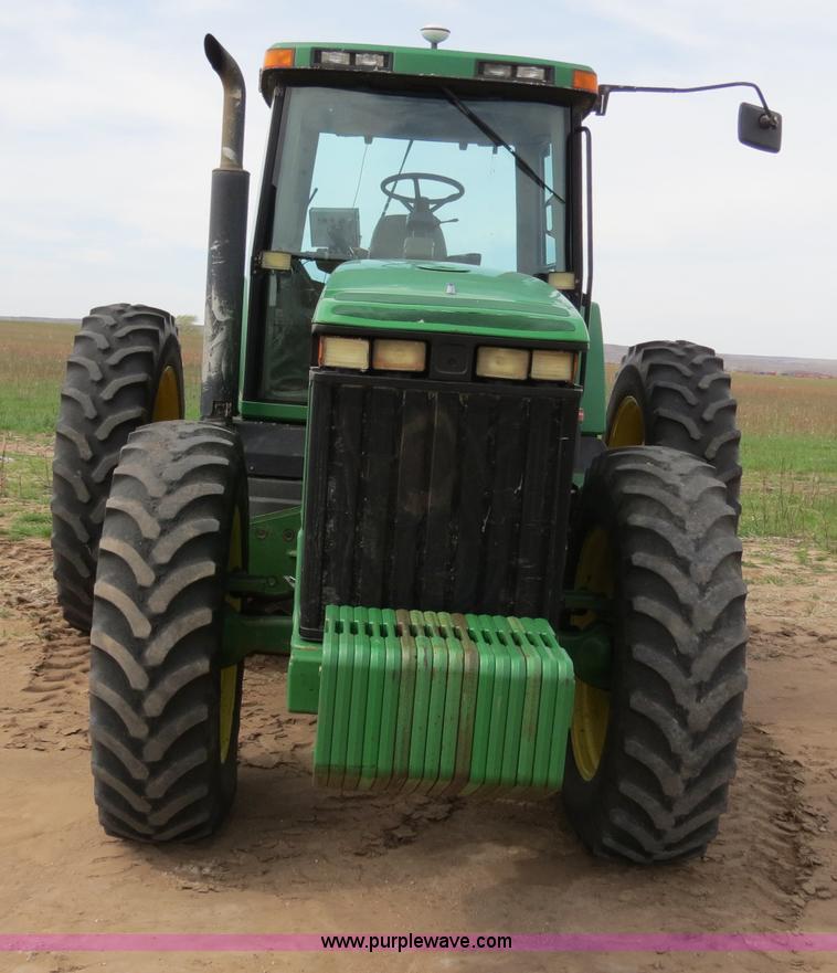 image for item B4721 1998 John Deere 8400 MFWD tractor