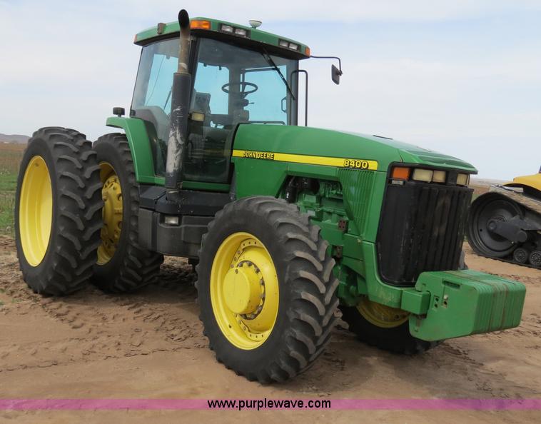 image for item B4721 1998 John Deere 8400 MFWD tractor