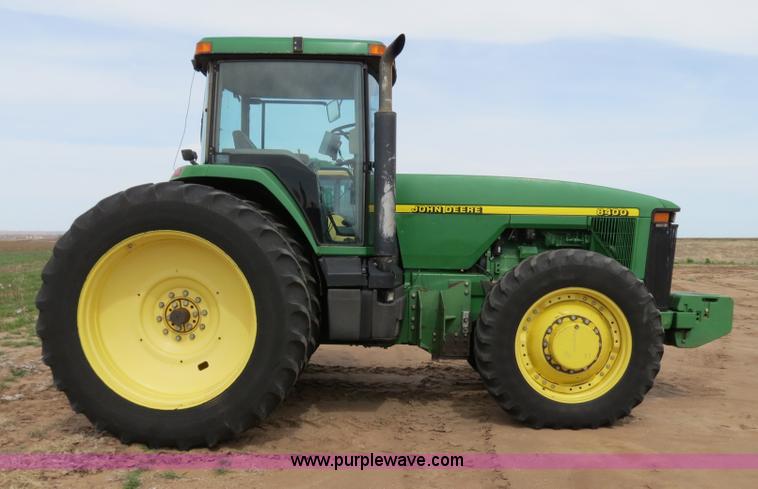 image for item B4721 1998 John Deere 8400 MFWD tractor