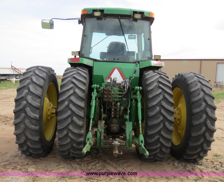 image for item B4721 1998 John Deere 8400 MFWD tractor