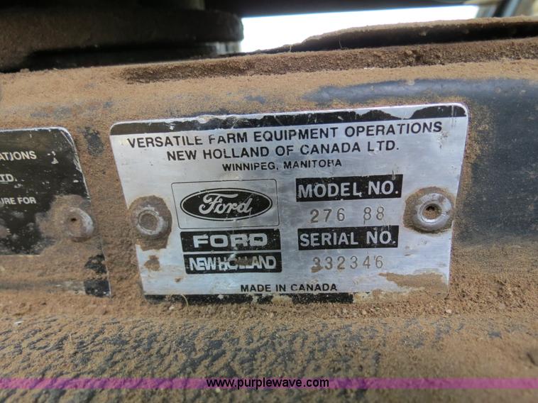 image for item B4722 1988 Versatile 276 Bi-directional 4WD tractor