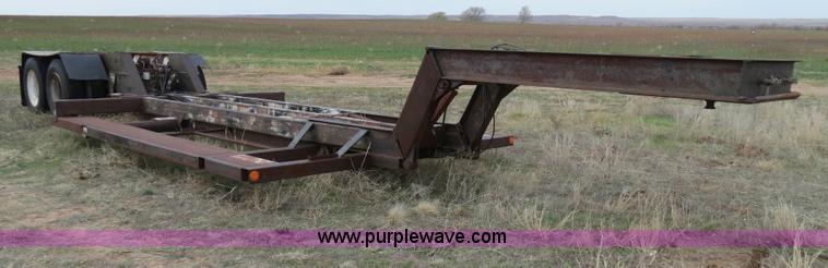 image for item B4723 Shop built sprayer trailer