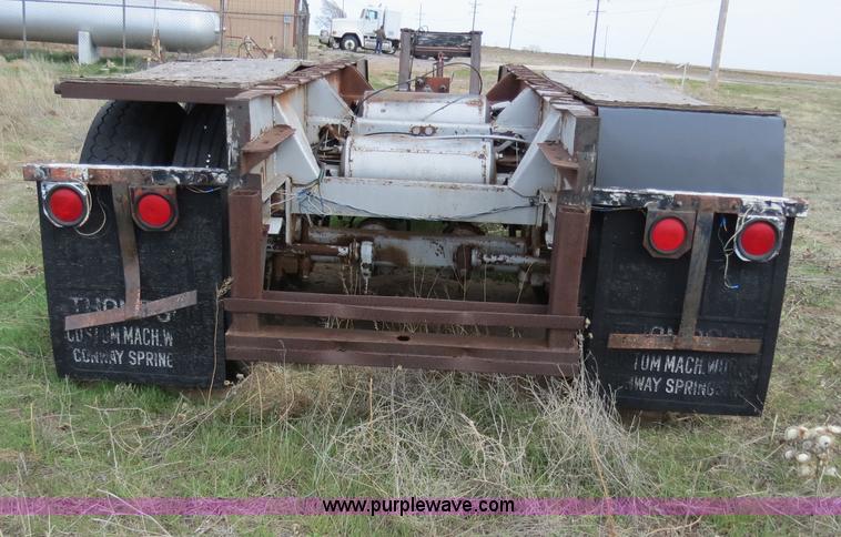 image for item B4723 Shop built sprayer trailer