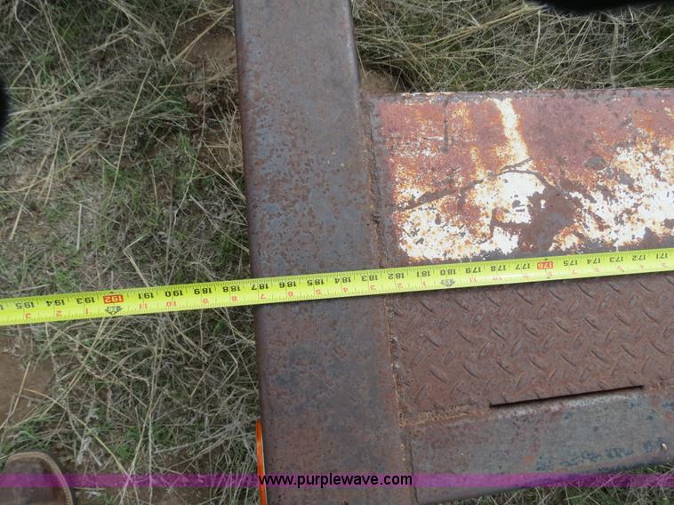 image for item B4723 Shop built sprayer trailer