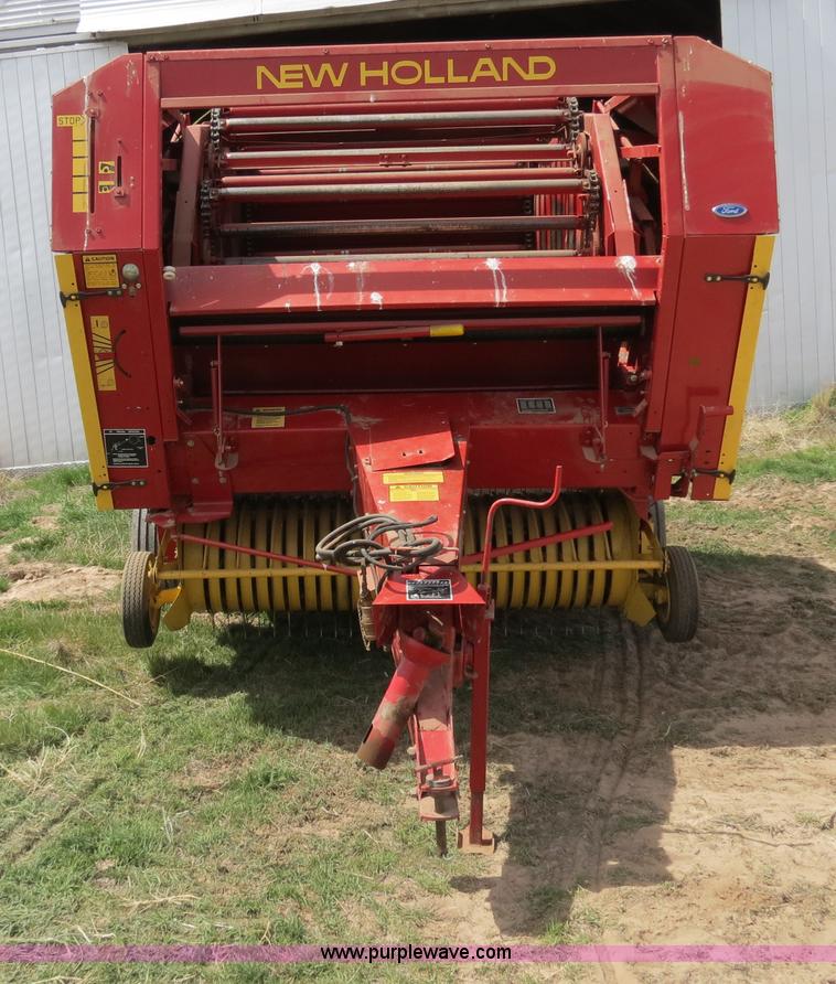 image for item B4725 1991 New Holland 855 Fastnet round baler