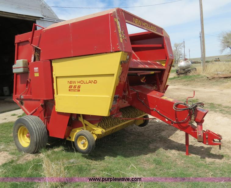 image for item B4725 1991 New Holland 855 Fastnet round baler