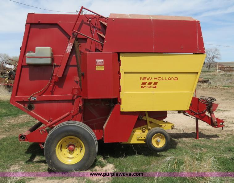 image for item B4725 1991 New Holland 855 Fastnet round baler