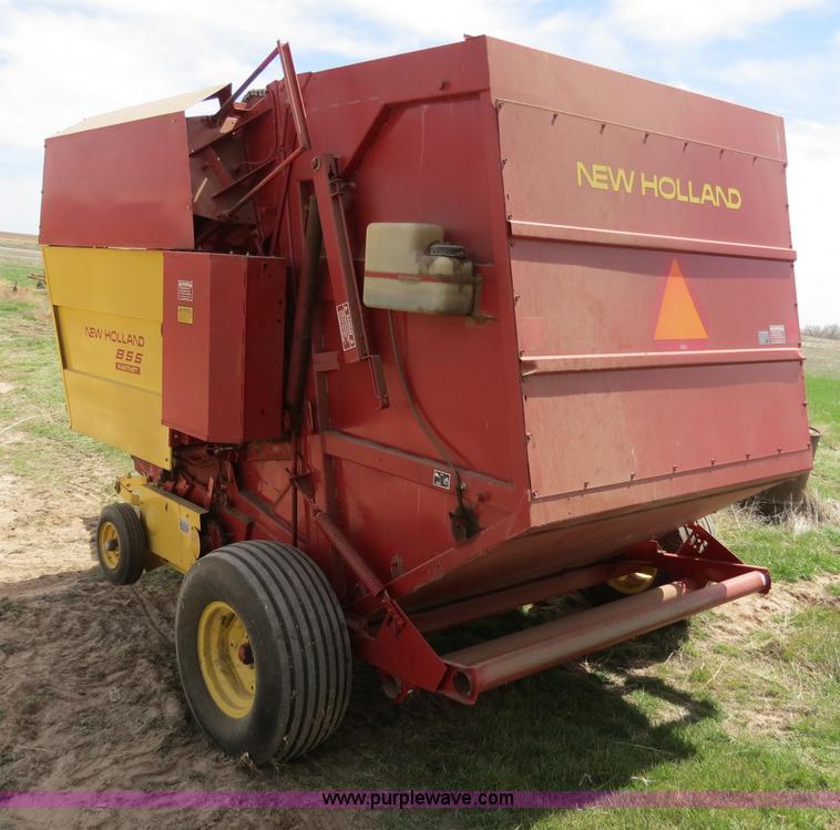 image for item B4725 1991 New Holland 855 Fastnet round baler