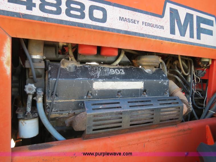image for item B4726 1980 Massey-Ferguson 4880 4WD tractor
