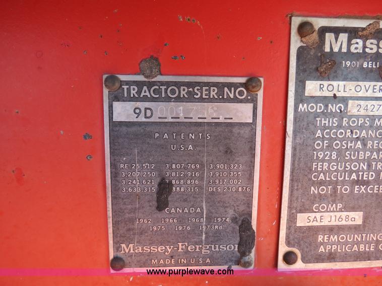 image for item B4726 1980 Massey-Ferguson 4880 4WD tractor