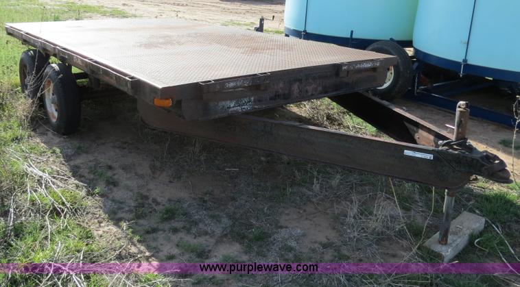 image for item S9599 Shop built 13' trailer