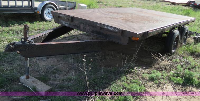 image for item S9599 Shop built 13' trailer