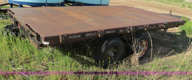 image for item S9599 Shop built 13' trailer