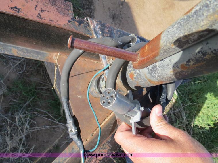 image for item S9599 Shop built 13' trailer