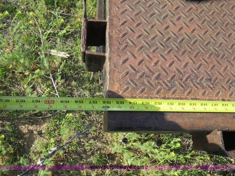 image for item S9599 Shop built 13' trailer