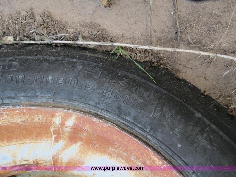 image for item S9599 Shop built 13' trailer