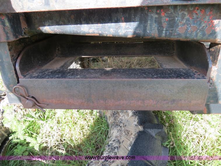 image for item S9599 Shop built 13' trailer