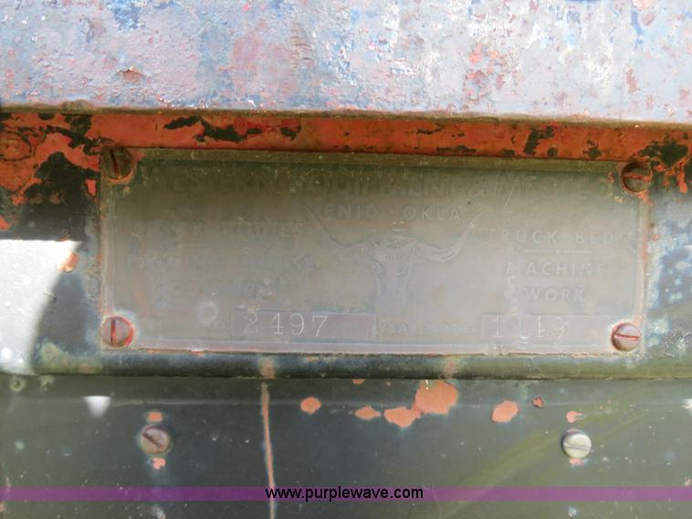 image for item S9599 Shop built 13' trailer