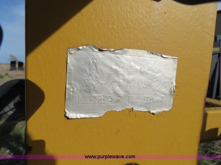 image for item S9600 Hamby WA-221-L 21' tool bar with shanks