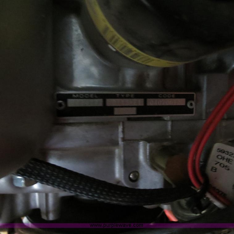 image for item S9603 2010 Encore Envirgard zero turn mower