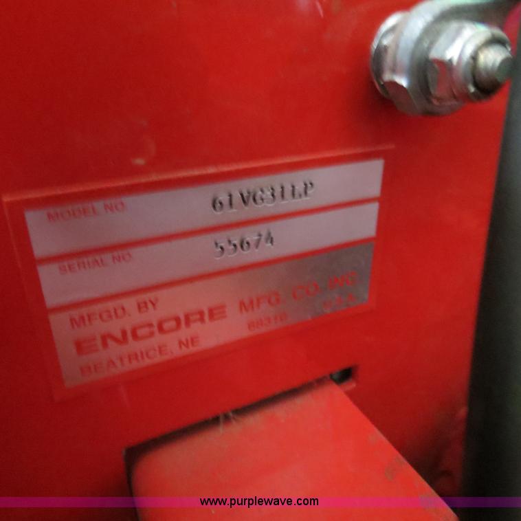 image for item S9603 2010 Encore Envirgard zero turn mower