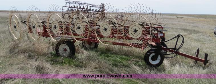 image for item S9620 H&S Bi-Fold-12-hyd 12 wheel rake