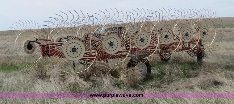 image for item S9620 H&S Bi-Fold-12-hyd 12 wheel rake