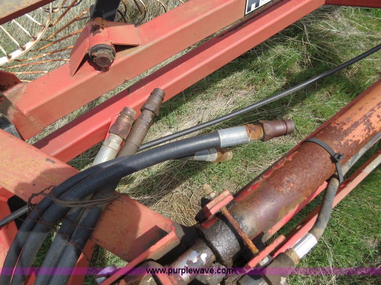 image for item S9620 H&S Bi-Fold-12-hyd 12 wheel rake