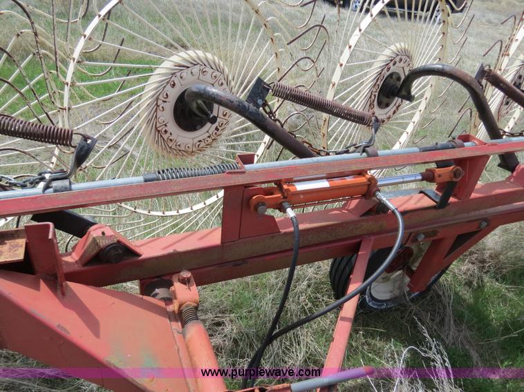 image for item S9620 H&S Bi-Fold-12-hyd 12 wheel rake