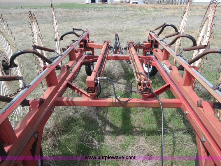 image for item S9620 H&S Bi-Fold-12-hyd 12 wheel rake