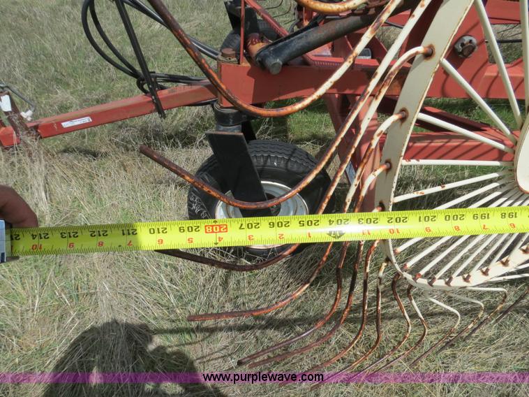 image for item S9620 H&S Bi-Fold-12-hyd 12 wheel rake