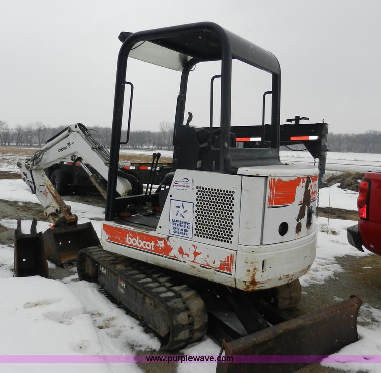 image for item A3929 Bobcat X325 compact excavator