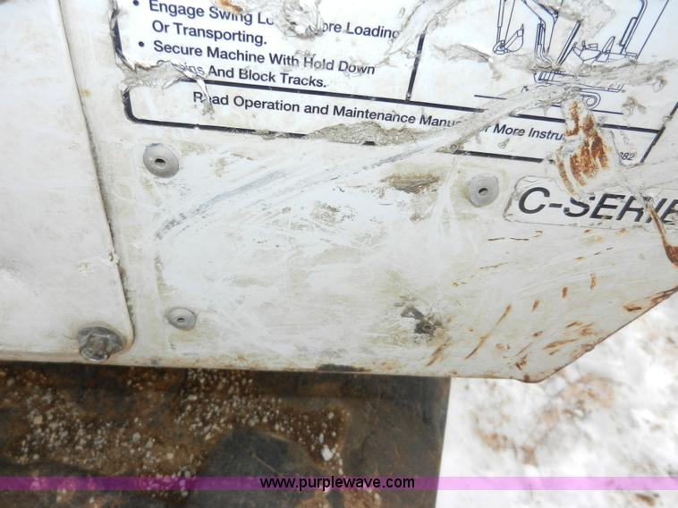 image for item A3929 Bobcat X325 compact excavator