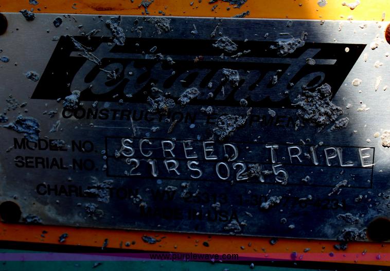 image for item AJ9639 Terramite roller screed