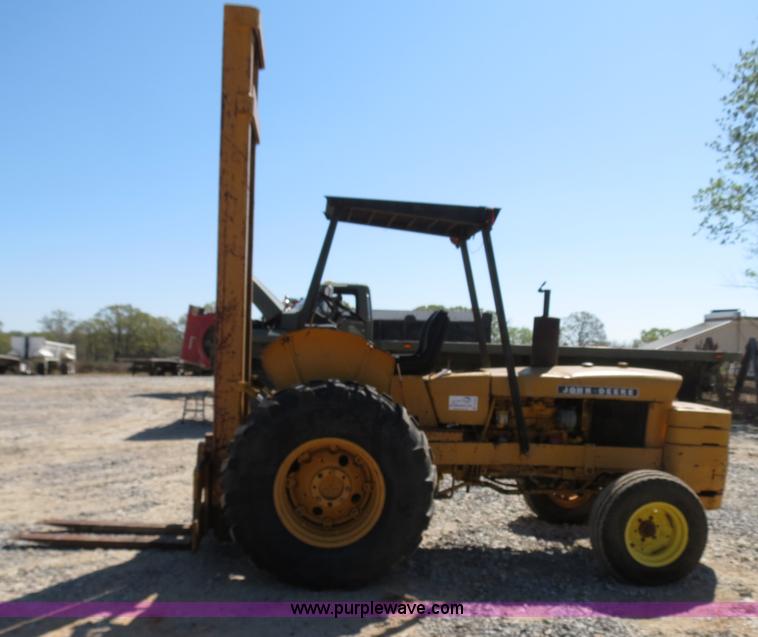 image for item B4741 John Deere 480BD rough terrain forklift